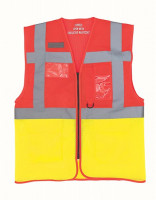 Red, Hi-Vis Yellow